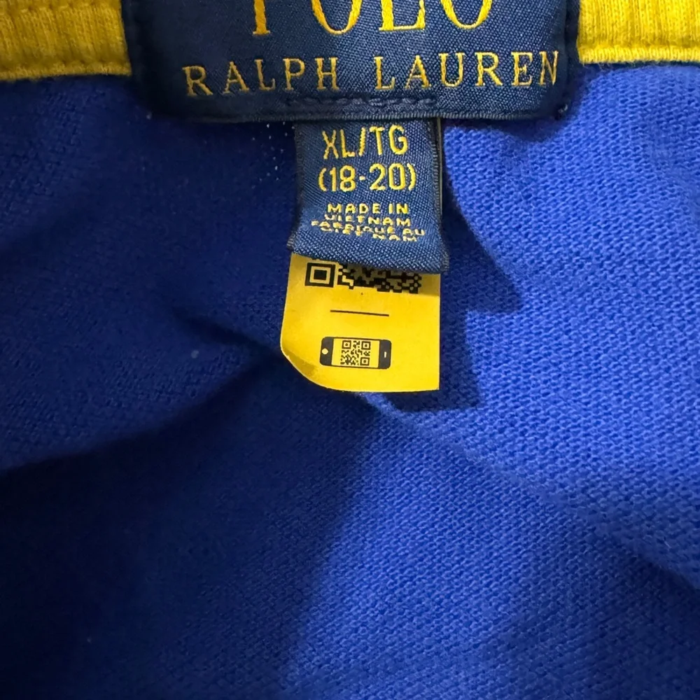 Polo Ralph Lauren size xl (18-20) yatchman polo